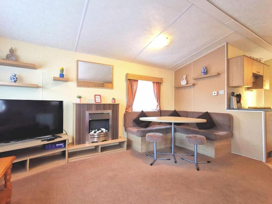 Charming Static Caravan Dawlish Kültér fotó